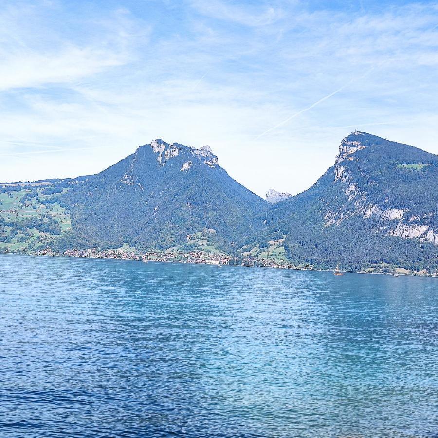 Spiez Lakeview By The Station Room A Eksteriør billede