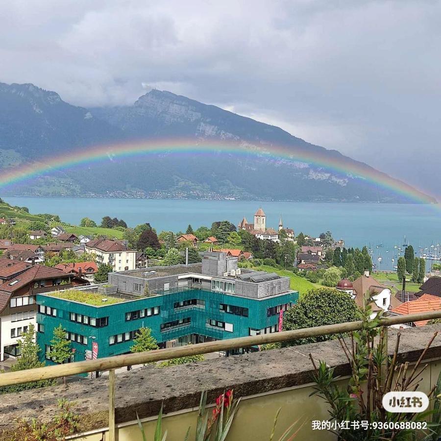 Spiez Lakeview By The Station Room A Eksteriør billede