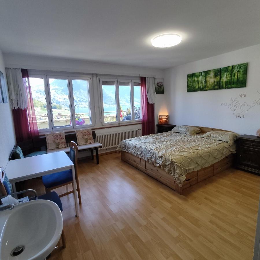 Spiez Lakeview By The Station Room A Eksteriør billede